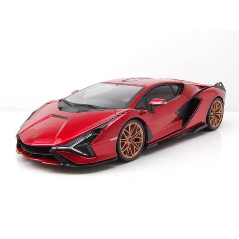 Bburago 1/24 Lamborghini Sian FKP 37 Mat RedBburago 1/24 Lamborghini Sian FKP 37 Mat Red