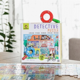 Detective Puzzle "To Σπίτι μου" 108 κομ - Ludattica (21719)