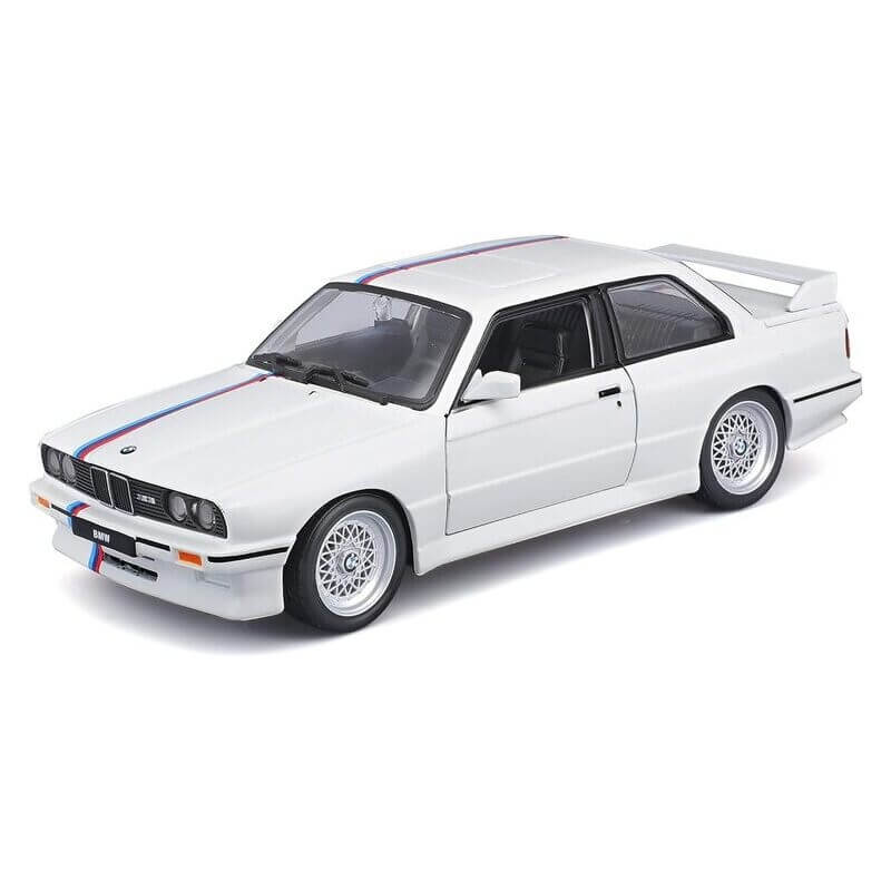 Bburago 1:24 BMW M3 1988 Λευκή (21100W)Bburago 1:24 BMW M3 1988 Λευκή (21100W)