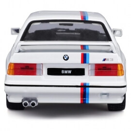 Bburago 1:24 BMW M3 1988 Λευκή (21100W)