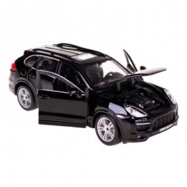 Bburago 1:24 Porsche Cayenne Turbo Μαύρη (21056BK)