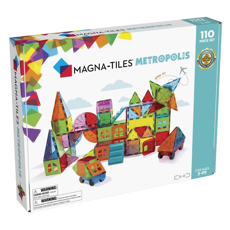 Magna-Tiles Μαγνητικό Παιχνίδι 110τμχ "Metropolis" (20110)Magna-Tiles Μαγνητικό Παιχνίδι 110τμχ "Metropolis" (20110)