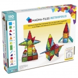 Magna-Tiles Μαγνητικό Παιχνίδι 110τμχ "Metropolis" (20110)