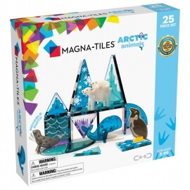 Magna-Tiles Μαγνητικό Παιχνίδι 25τμχ "Arctic Animals" (21125)