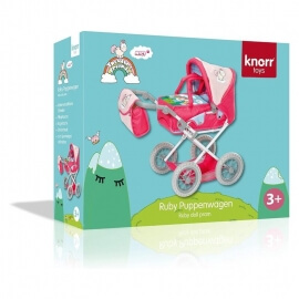 Καρότσι Κούκλας Nici Theodor & Friends 2σε1 - Knorrtoys (80201)