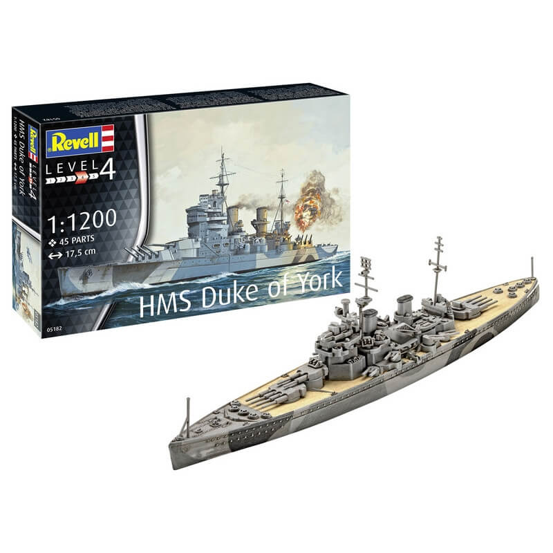 Πολεμικό Πλοίο "HMS Duke of York" 1/1200 - Revell 05182Πολεμικό Πλοίο "HMS Duke of York" 1/1200 - Revell 05182