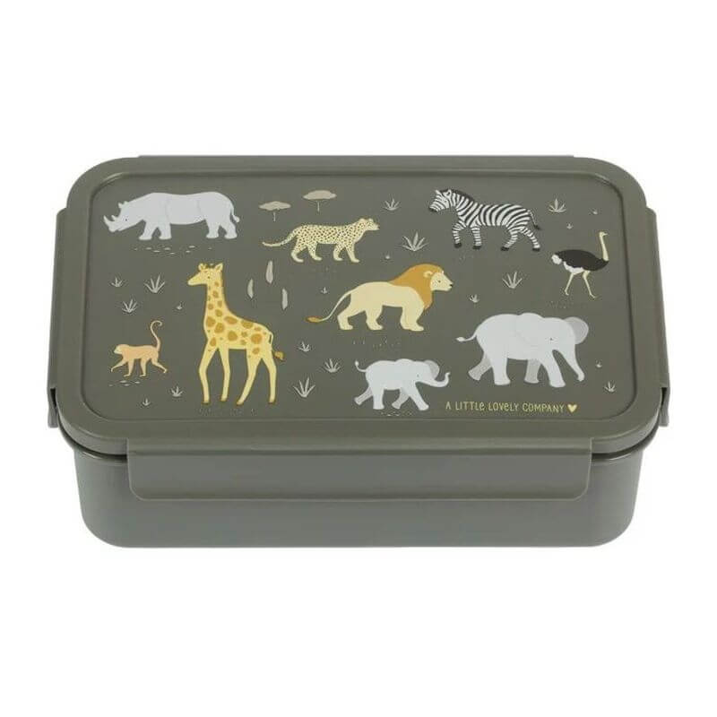 Δοχείο Φαγητού Bento Lunch Box Savanna - A Little Lovely Company (BBSAGR65)Δοχείο Φαγητού Bento Lunch Box Savanna - A Little Lovely Company (BBSAGR65)