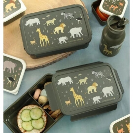 Δοχείο Φαγητού Bento Lunch Box Savanna - A Little Lovely Company (BBSAGR65)