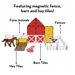 Magna-Tiles Μαγνητικό Παιχνίδι 25 τμχ "Farm Animals" (22125)