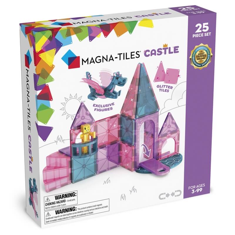 Magna-Tiles Μαγνητικό Παιχνίδι 25 τμχ "Castle" (242025)Magna-Tiles Μαγνητικό Παιχνίδι 25 τμχ "Castle" (242025)