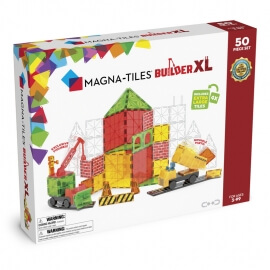 Magna-Tiles Μαγνητικό Παιχνίδι 50 τμχ "Builder XL" (242050)