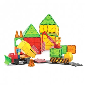 Magna-Tiles Μαγνητικό Παιχνίδι 50 τμχ "Builder XL" (242050)