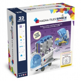 Magna-Tiles Μαγνητικό Παιχνίδι 32 τμχ "Space" (242032)