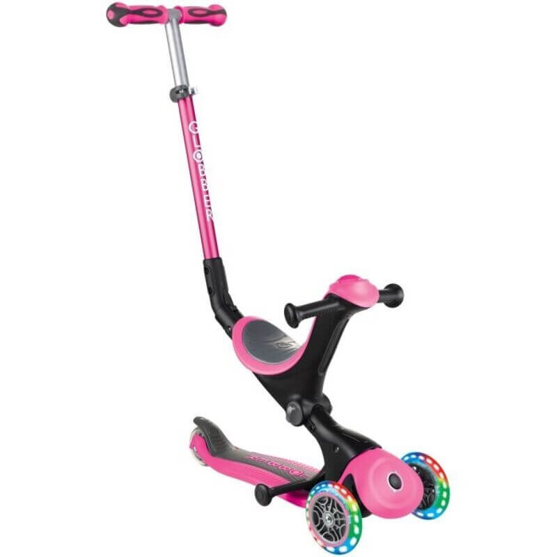 Πατίνι - Περπατούρα Globber Scooter Go-Up Deluxe Fantasy Lights Deep Pink (646-110)Πατίνι - Περπατούρα Globber Scooter Go-Up Deluxe Fantasy Lights Deep Pink (646-110)