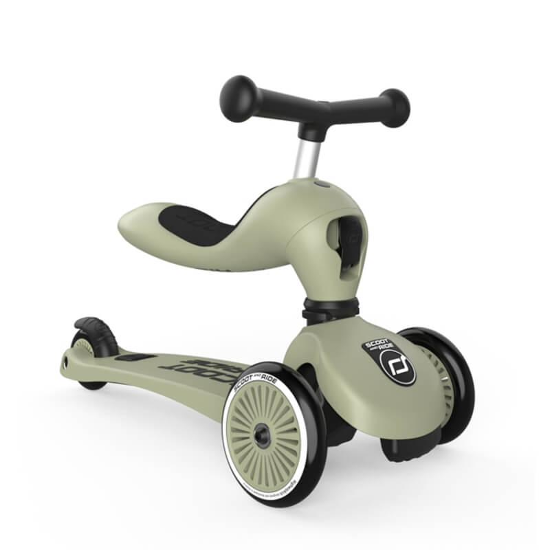 Πατίνι Scoot & Ride 2 σε 1 Highwaykick 1 για 1-5 ετών Olive (00001)