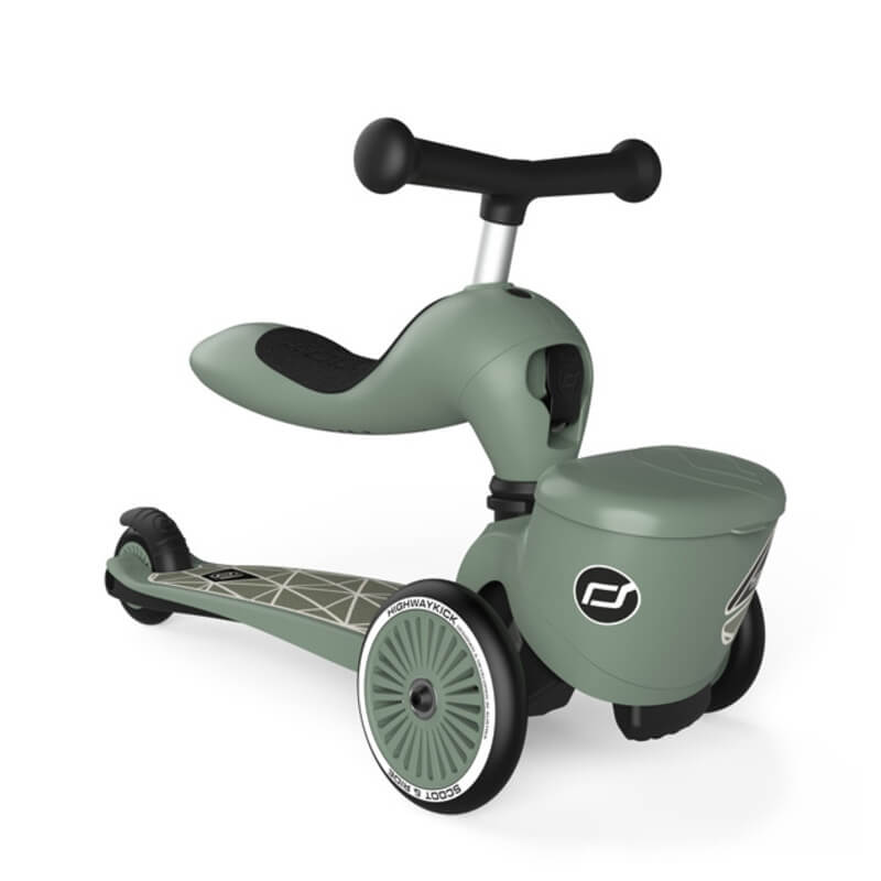 Πατίνι Scoot & Ride 2 σε 1 Highwaykick 1 Lifestyle για 1-5 ετών Green Lines (96604)