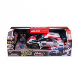 Τηλεκ/νο Nikko WRC Toyota Gazoo με Αλλαγή Ελαστικών 1/18 (10402)