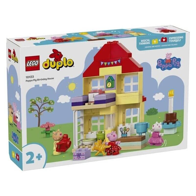 Lego Duplo Πέππα το Γουρουνάκι - Σπίτι Γενεθλίων (10433)Lego Duplo Πέππα το Γουρουνάκι - Σπίτι Γενεθλίων (10433)