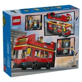 Lego City Κόκκινο Διώροφο Λεωφορείο Ξενάγησης (60407)