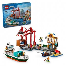 Lego City Λιμάνι με Φορτηγό Πλοίο (60422)