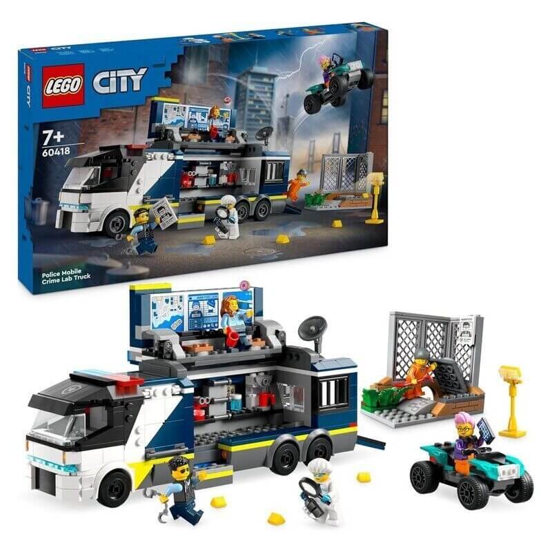 Lego City Police Mobile Crime Lab Truck (60418)Lego City Police Mobile Crime Lab Truck (60418)