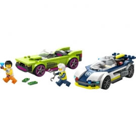 Lego City Κυνηγητό Αυτοκινήτου Αστυνομίας και Muscle Car (60415)