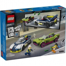 Lego City Κυνηγητό Αυτοκινήτου Αστυνομίας και Muscle Car (60415)