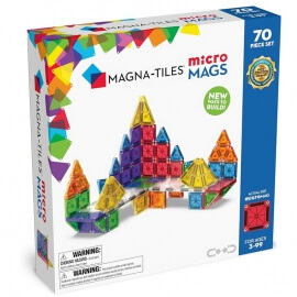 Magna-Tiles Μαγνητικό Παιχνίδι 70 τμχ "Micromags Deluxe" (244070)