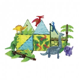 Magna-Tiles Μαγνητικό Παιχνίδι 50τμχ "Dino World XL" (22850)