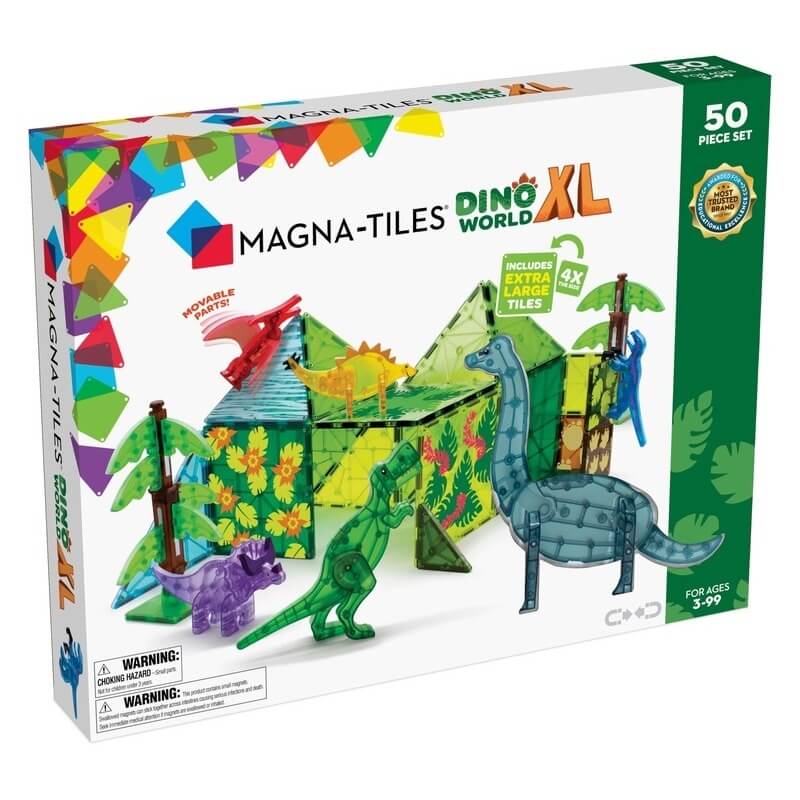 Magna-Tiles Μαγνητικό Παιχνίδι 50τμχ "Dino World XL" (22850)Magna-Tiles Μαγνητικό Παιχνίδι 50τμχ "Dino World XL" (22850)