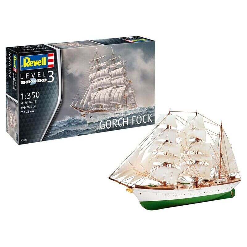 Ιστιοφόρο Πλοίο "Gorch Fock" 1/350 - Revell 05432Ιστιοφόρο Πλοίο "Gorch Fock" 1/350 - Revell 05432