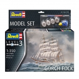 Ιστιοφόρο Πλοίο "Gorch Fock" 1/350 - Σετ Δώρου - Revell 65432