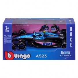 Bburago 1:43 Formula F1 Alpine BWT A523 (38160BWT)