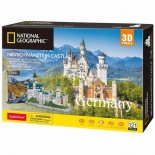 3D Παζλ Κάστρο Neuschwanstein National Geographic 121 κομ. (DS0990h)