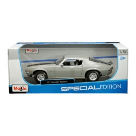 Maisto 1:18 1971 Chevrolet Camaro Γκρι (31131GY)