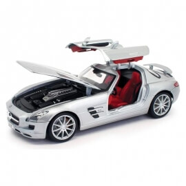 Maisto 1:18 Mercedes-Benz SLS AMG Ασημί (31389)