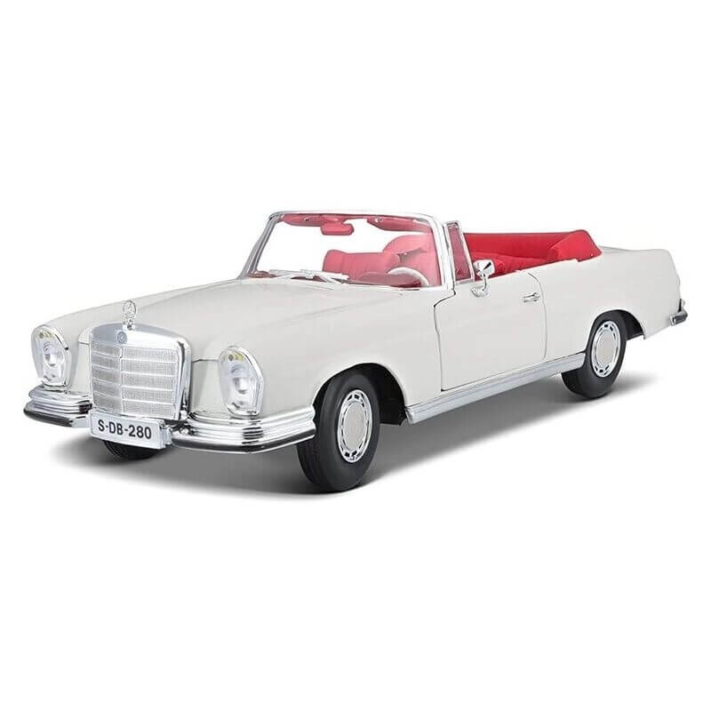 Maisto 1:18 1967 Mercedes-Benz 280SE Cabrio Κρεμ (31811)Maisto 1:18 1967 Mercedes-Benz 280SE Cabrio Κρεμ (31811)