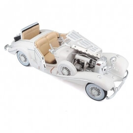 Maisto 1:18 Mercedes-Benz 500 k Typ Specialroadster Λευκό (36055)