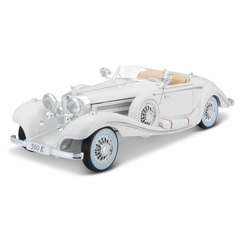 Maisto 1:18 Mercedes-Benz 500 k Typ Specialroadster Λευκό (36055)Maisto 1:18 Mercedes-Benz 500 k Typ Specialroadster Λευκό (36055)