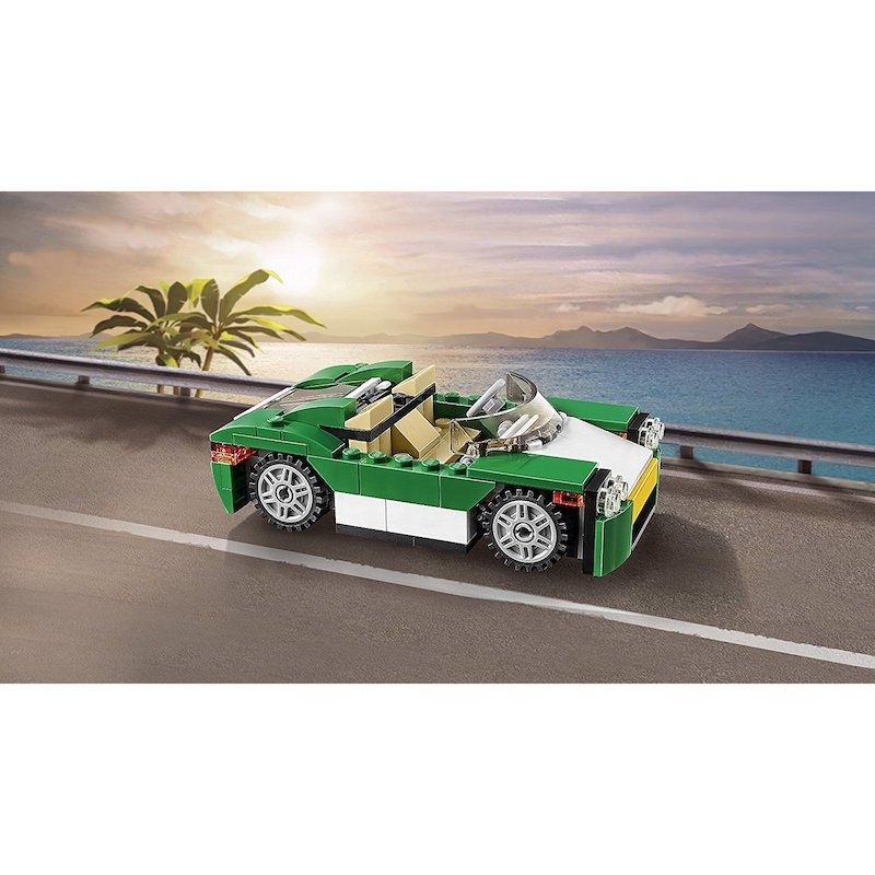 lego creator green car